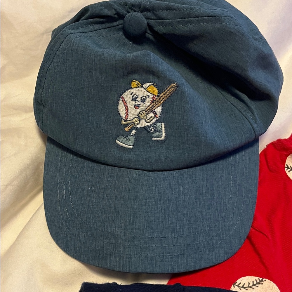 Baseball Shirts and Gym Short Combo with hat